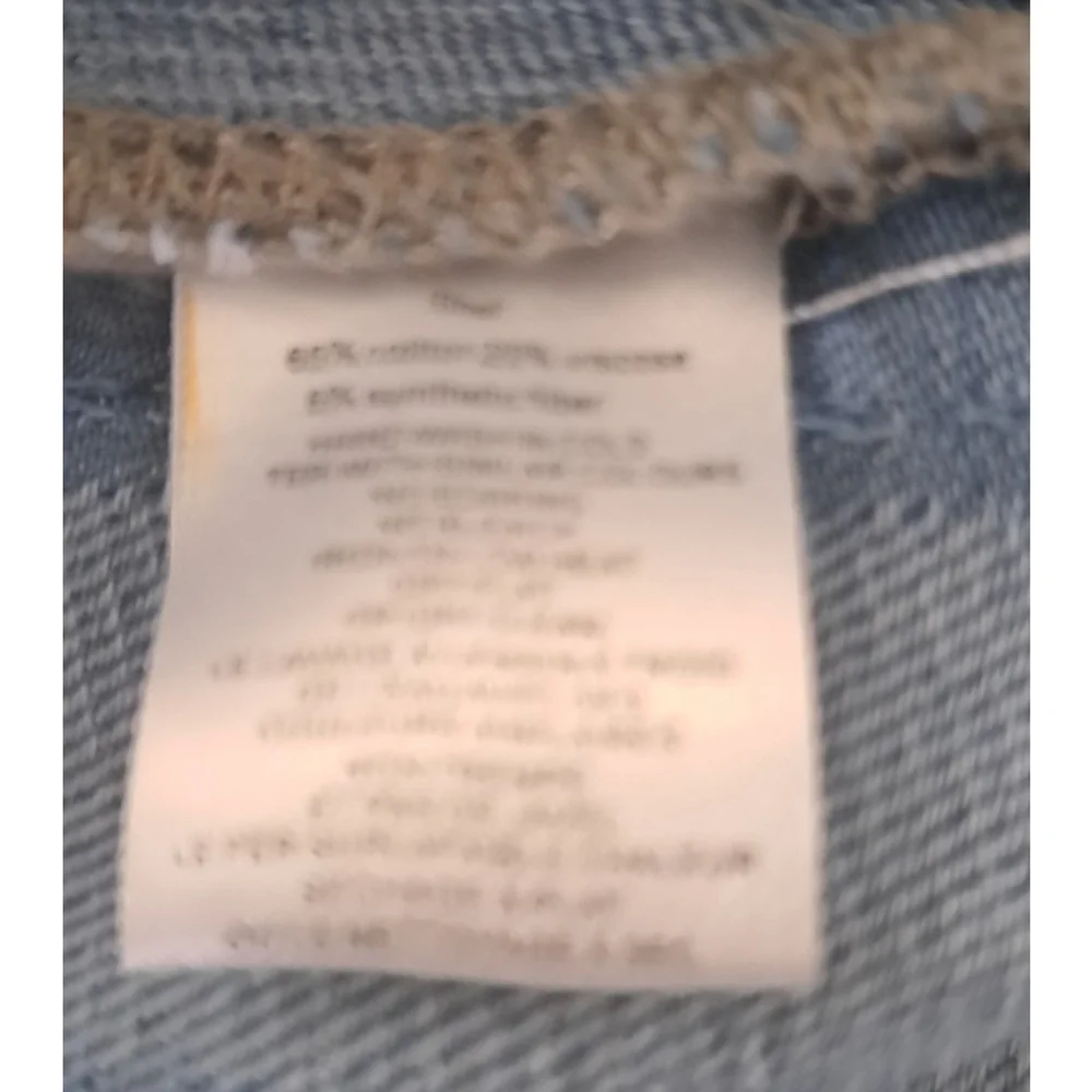 Ciebon Dress Large‎ Blue Elly Patchwork Denim Mini Shirtdress Belted - Picture 13 of 13